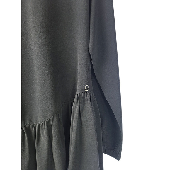 Ottod'Ame Silk Peplum Long Sleeve Blouse US Size 2 - Picture 3 of 6